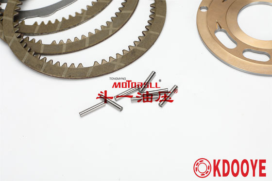 M2X146 সুইং মোটর যন্ত্রাংশ EX200-5 SK230-6 345B ব্লক ভালভ প্লেট সেট প্লেট বল পরিষ্কার জুতা প্লেট সীল কিট পিস্টন