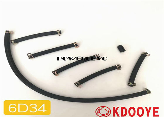 S4K S6K 6D34 312 320C SK200-6E 312B E200B এর জন্য ইনজেক্টর লিক অফ পাইপ