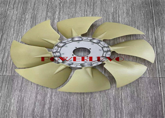 D6e D6d ইঞ্জিন ফ্যান ব্লেড Ec210 Ec210b জন্য 8 পৃষ্ঠা টুকরা 4 গর্ত