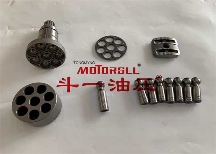 A6VM55 A7VO55 ফাইনাল ড্রাইভ মোটর পার্টস শ্যাফ্ট 14t 149mm পিস্টন ভালভ প্লেট সেন্টার পিন সেট প্লেট